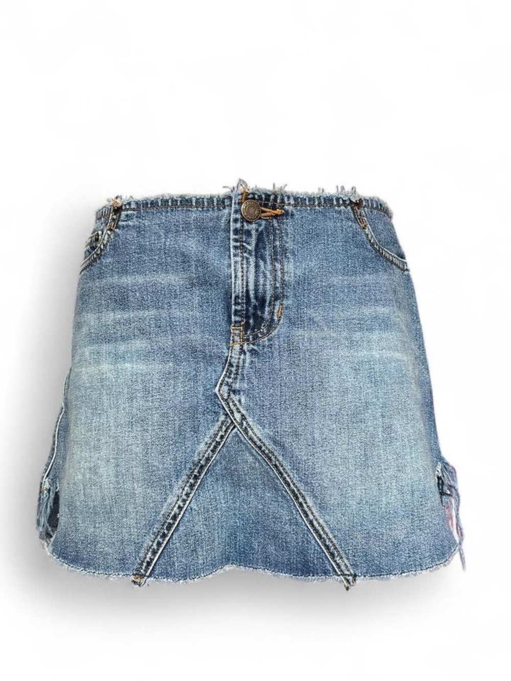 Abercrombie & Fitch Y2K denim mini skirt